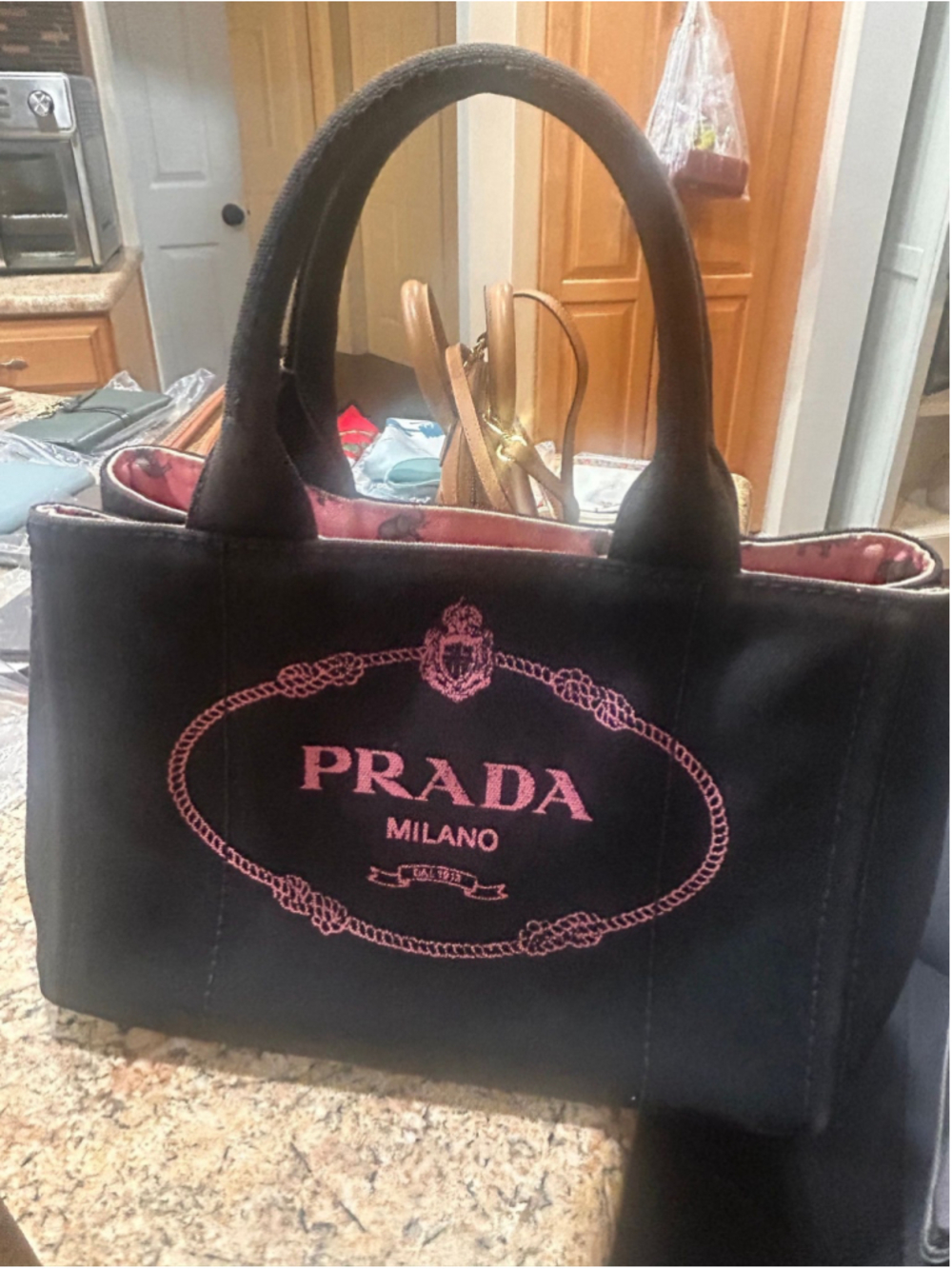 Preowned Prada Canapa
